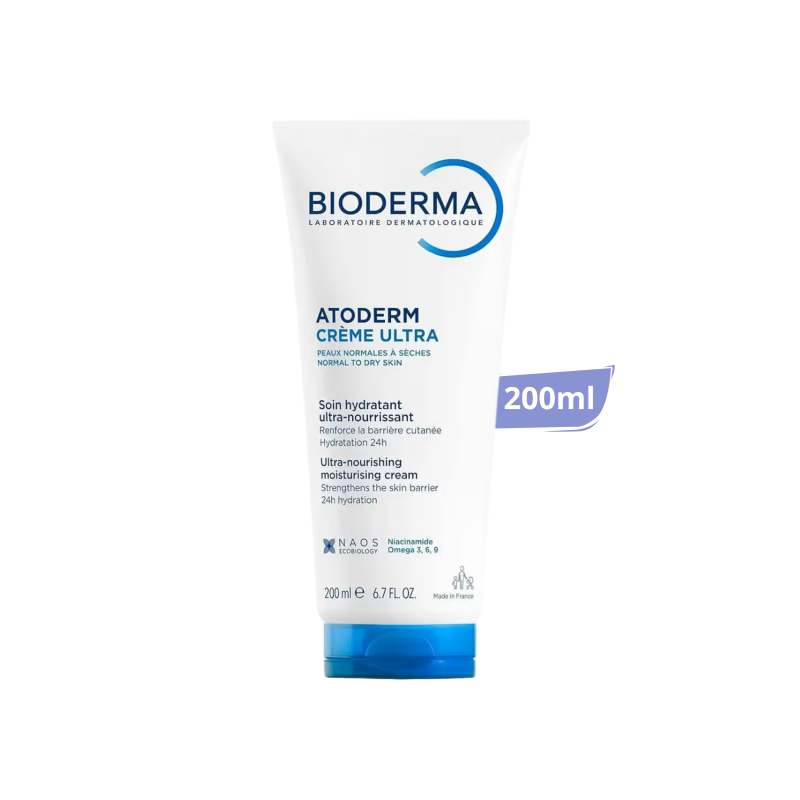 Bioderma Atoderm Ultra -Nourishing Moisturising Cream 200ml